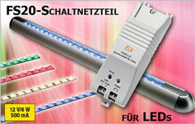 FS20 LD FS20-Schaltnetzteil für LEDs Fertiggerät - Bild 1
