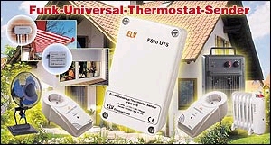 FS20 UTS Funk-Universal-Thermostat-Sender - Bild 1