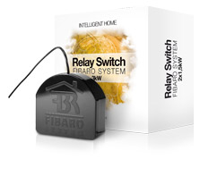 Fibaro Z-Wave Relais Unterputzeinsatz 1 Schalter 2.5kW - Bild 1