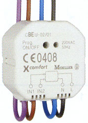 Funk-Binäreingang 2fach 2 * 230V CBEU-02/01 - Bild 1