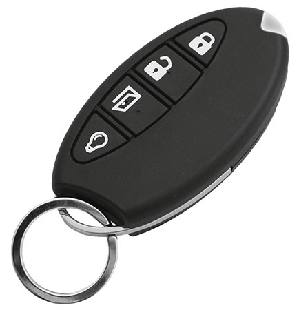 HomeMatic Funk-Handsender HM-RC-Key4-3, 4 Tasten, für KeyMatic, schwarz - Bild 1