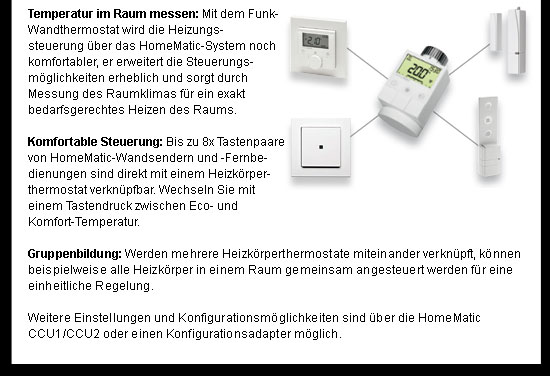 HomeMatic Funk-Wandthermostat HM-TC-IT-WM-W-EU 132030 - Bild 3