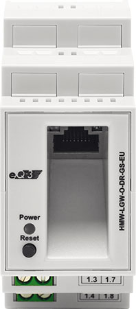 HomeMatic Wired RS485 LAN Gateway für CCU2 u.a., Hutschienenmontage - NEU ! - Bild 2