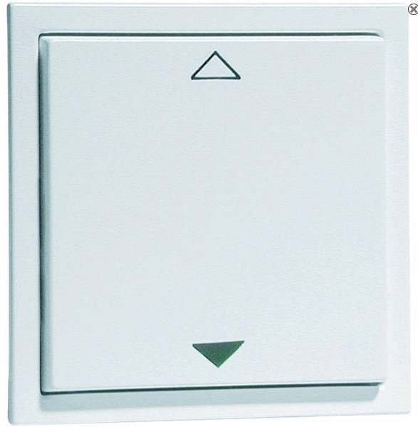 PEHA EnOcean Easyclick Wandsender NOVA, 2-Kanal, reinweiß, Jalousie - Bild 1