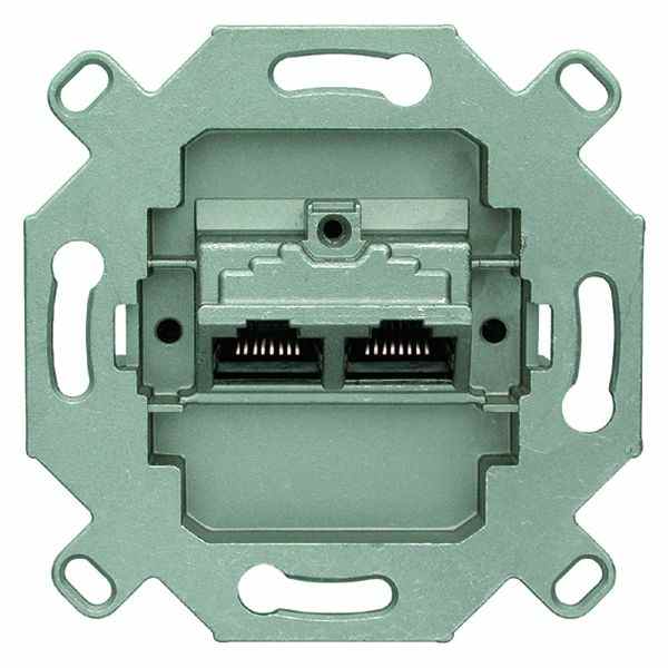 PEHA UP-Grundelement - Anschlussdose (CAT.6 2-fach) (ELV 68-787-42) F - Bild 1